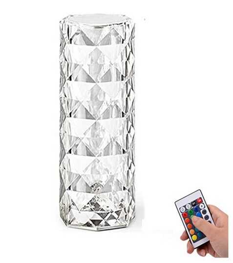 Noční krystalická lampa