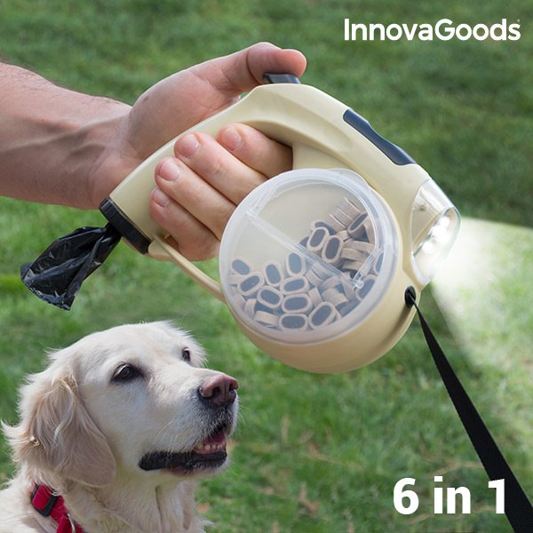 Samonavíjecí vodítko pro psy 6v1 InnovaGoods