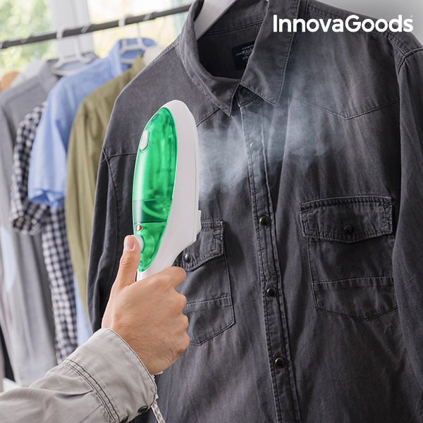 Parní žehlicí stanice InnovaGoods 1000W Bílo-zelená