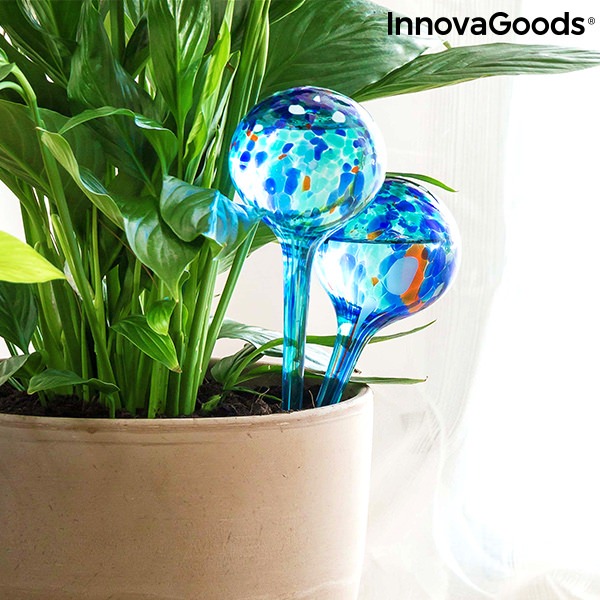 Automatické zavlažovací koule Aqua·loon InnovaGoods (2 Kusy)