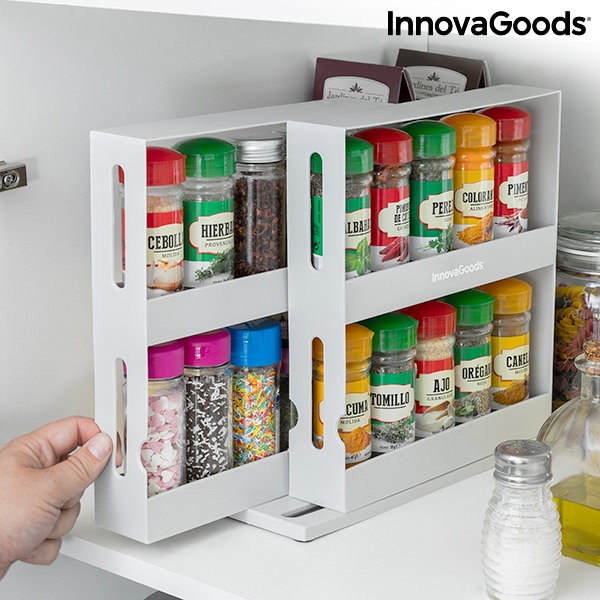 Posuvný a otočný organizér koření Rispick InnovaGoods