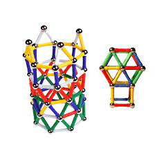 Magnetická stavebnice Magnastix 157 ks