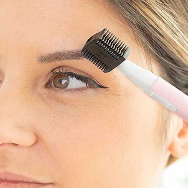 InnovaGoods Exfoliační holící strojek na obličej 2 v 1 Faderm