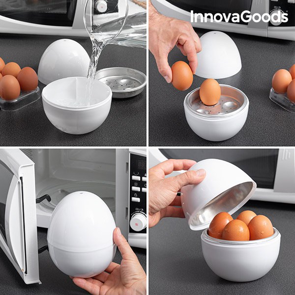 Vařič na vajíčka do mikrovlnné trouby InnovaGoods