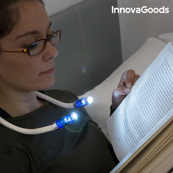 LED lampička na čtení na krk InnovaGoods
