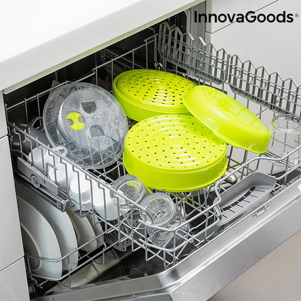 Dvojitý napařovač do mikrovlnné trouby InnovaGoods