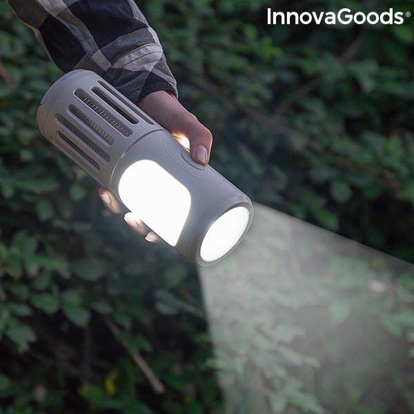 3v1 přenosná repelentní lampa, baterka a lucerna Kl Tower InnovaGoods