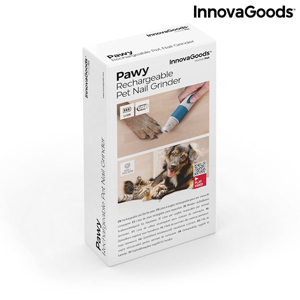 Dobíjecí pilník na drápky domácích mazlíčků INNOVAGOODS