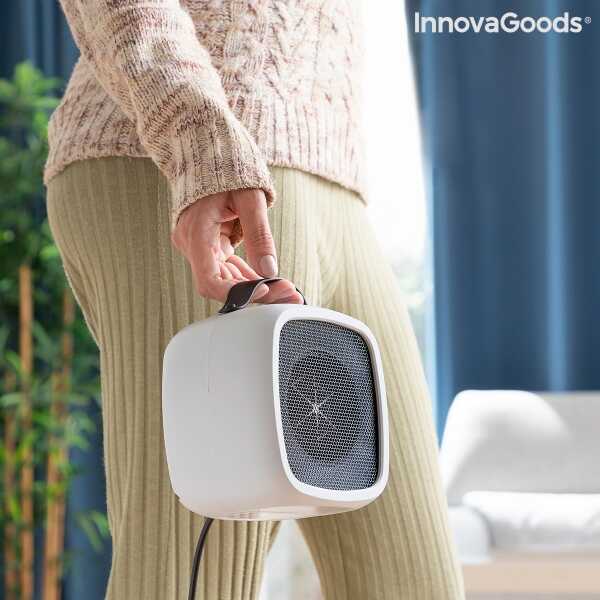 Elektrický, přenosný miniradiátor HeatCube InnovaGoods 500W