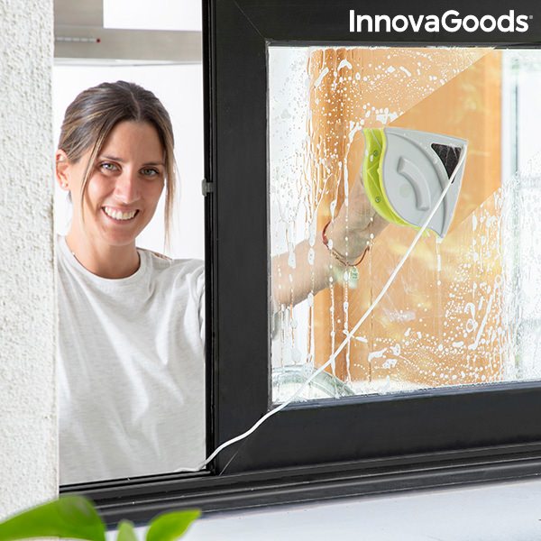 Trojúhelníkový magnetický čistič oken Klinmag InnovaGoods