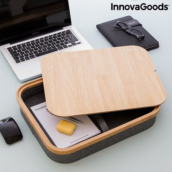 Přenosný stolek s úložnou přihrádkou Larage InnovaGoods