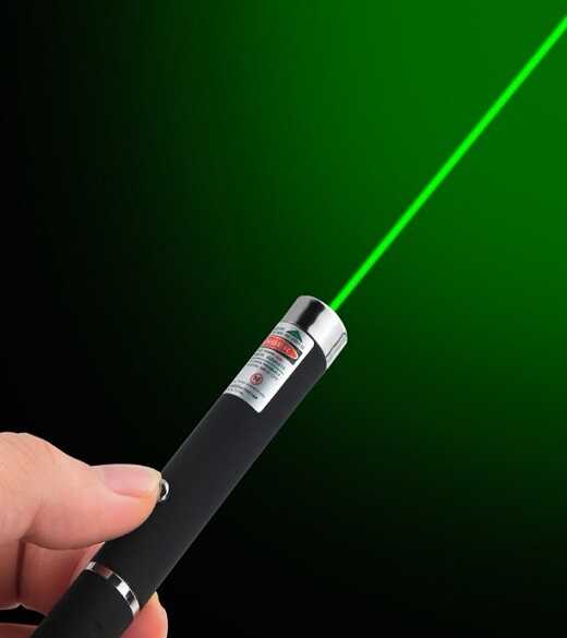 Výkonné laserové ukazovátko - zelená