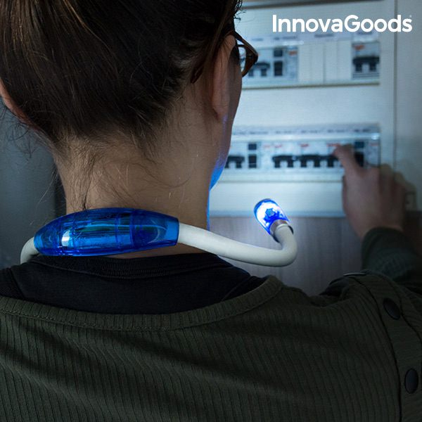 LED lampička na čtení na krk InnovaGoods