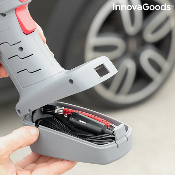 Přenosný vzduchový kompresor s LED světlem Airpro+ InnovaGoods