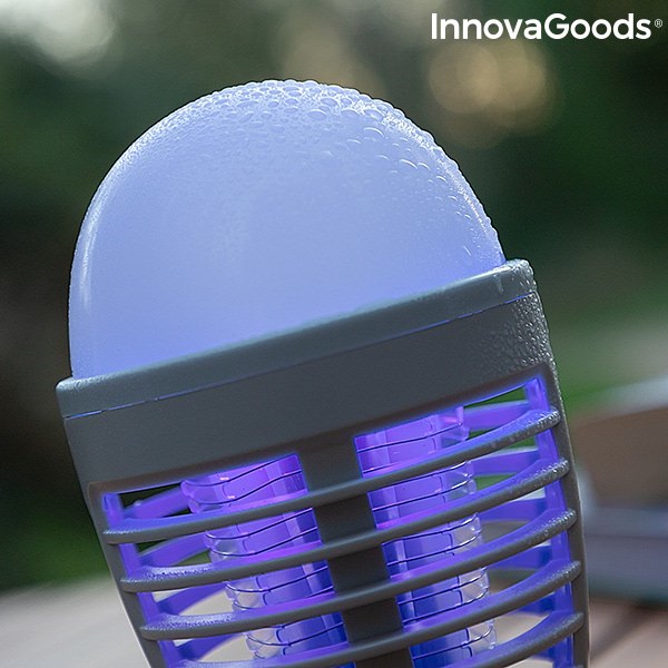 2v1 nabíjecí repelentní lampa s LED Kl Bulb InnovaGoods