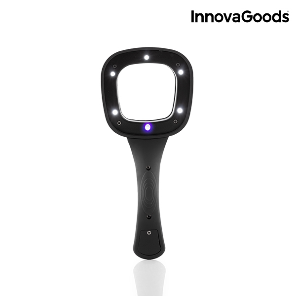 Lupa s LED a ultrafialovým světlem 3X INNOVAGOODS
