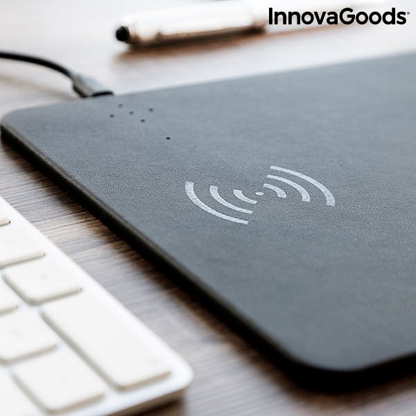 Podložka pod myš s bezdrátovým nabíjením 2 v 1 Padwer InnovaGoods