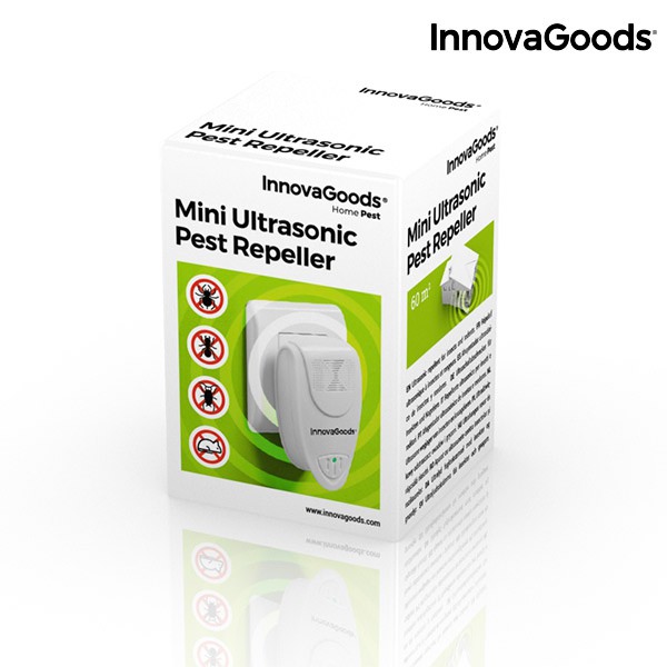 Ultrazvukový Mini Odpuzovač Hmyzu a Hlodavců InnovaGoods