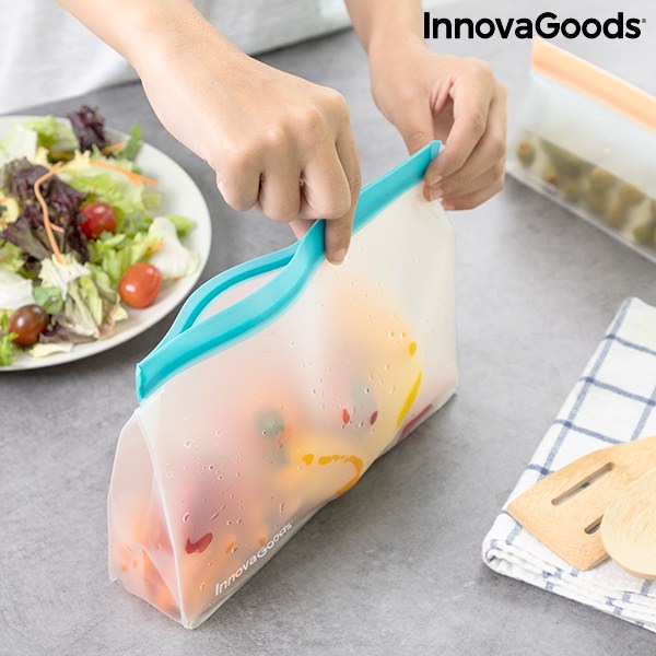 Sada hermetických sáčků na více použití Zags InnovaGoods 6 Kusů