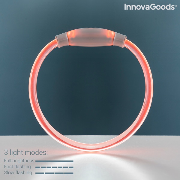 LED obojek pro domácí mazlíčky Petlux InnovaGoods