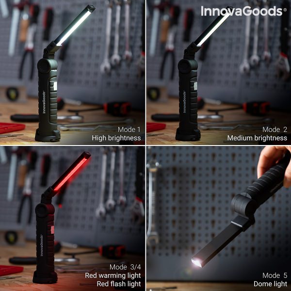 Dobíjecí magnetická LED svítilna 5 v 1 Litooler InnovaGoods