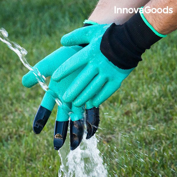 Zahradní rukavice s drápy na okopávání InnovaGoods