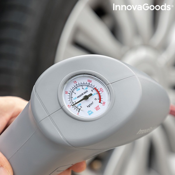 Přenosný vzduchový kompresor s LED světlem Airpro+ InnovaGoods
