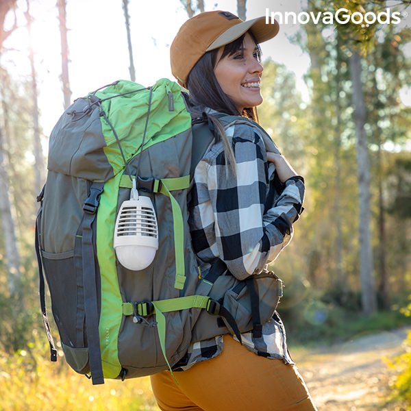 2v1 nabíjecí repelentní lampa s LED Kl Bulb InnovaGoods