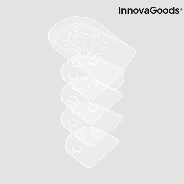 Silikonové Patní Klíny X5 cm InnovaGoods