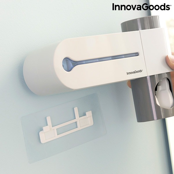 Bezdotykový dávkovač pasty a sterilizér zubních kartáčků InnovaGoods