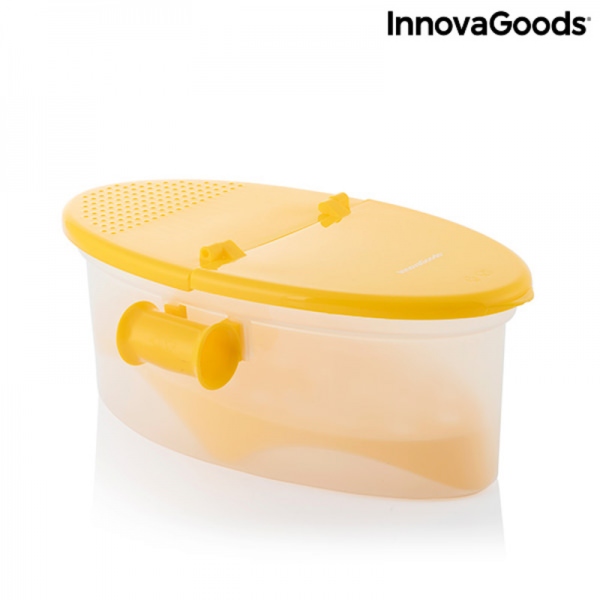 Vařič těstovin do mikrovlnné trouby 4 v 1 s příslušenstvím a recepty Pastrainest InnovaGoods