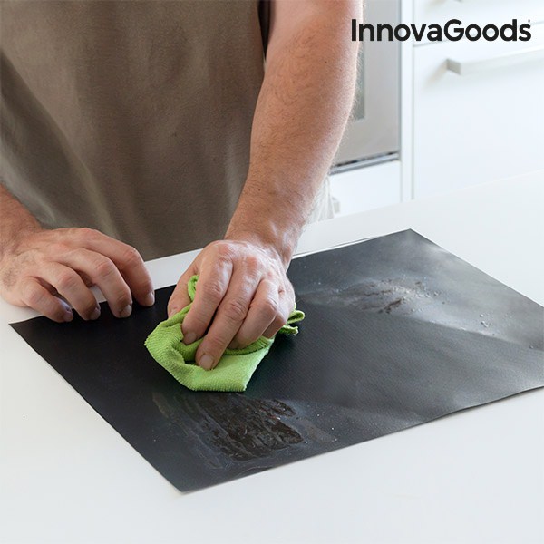 Pečicí podložka do trouby a na gril InnovaGoods (2 kusy)