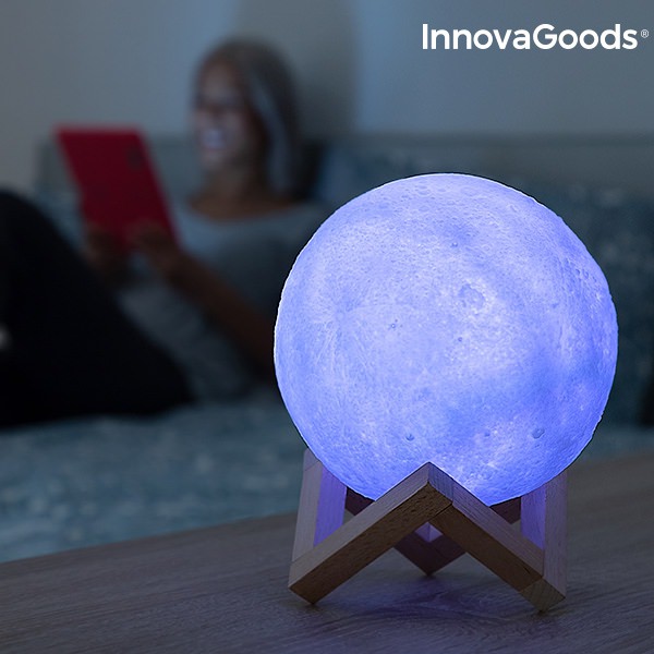 Nabíjecí LED Lampa Luna InnovaGoods