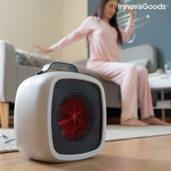 Elektrický, přenosný miniradiátor HeatCube InnovaGoods 500W