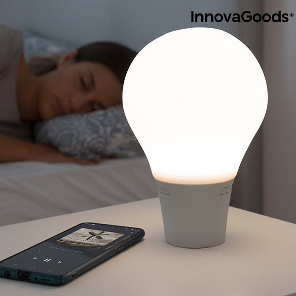 Silikonová dotyková LED lampa s reproduktorem Silitone InnovaGoods