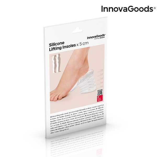Silikonové Patní Klíny X5 cm InnovaGoods