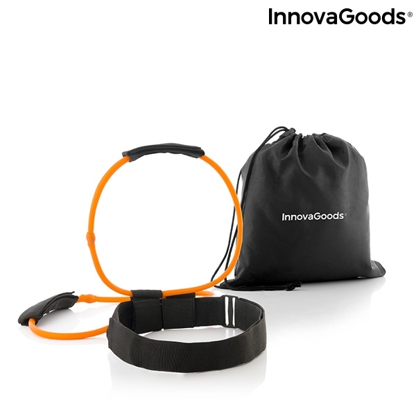 Pásek s odporovým pásem pro hýždě a průvodce cvičení Bootrainer InnovaGoods