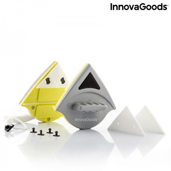 Trojúhelníkový magnetický čistič oken Klinmag InnovaGoods