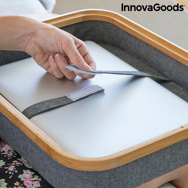 Přenosný stolek s úložnou přihrádkou Larage InnovaGoods