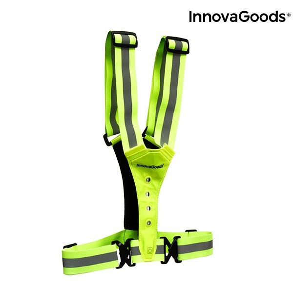 Reflexní Postroj s LED pro Sportovce InnovaGoods