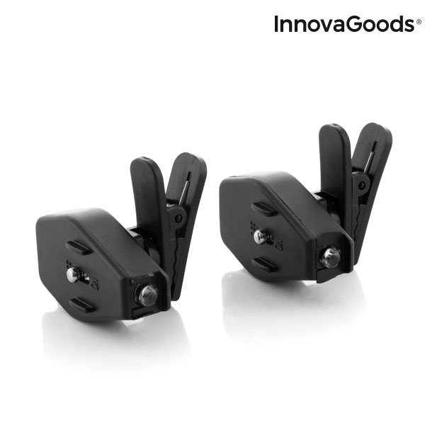 LED Klip na Brýle 360º InnovaGoods (2 kusy)