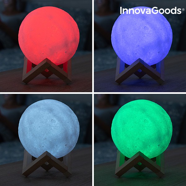 Nabíjecí LED Lampa Luna InnovaGoods