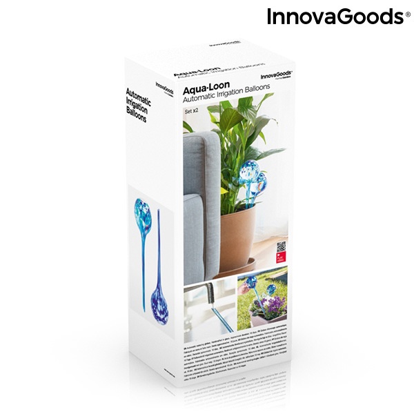 Automatické zavlažovací koule Aqua·loon InnovaGoods (2 Kusy)