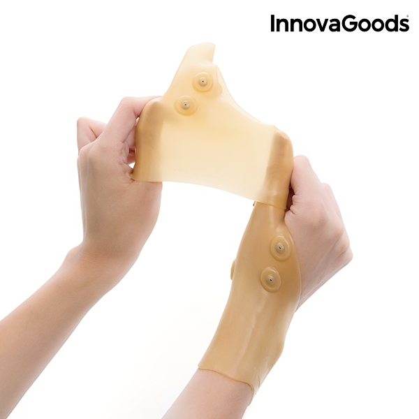 Kompresní bandáže na zápěstí s magnetickými body InnovaGoods Wellness Care (2 kusy)