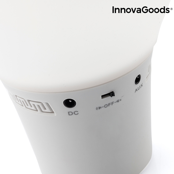 Silikonová dotyková LED lampa s reproduktorem Silitone InnovaGoods