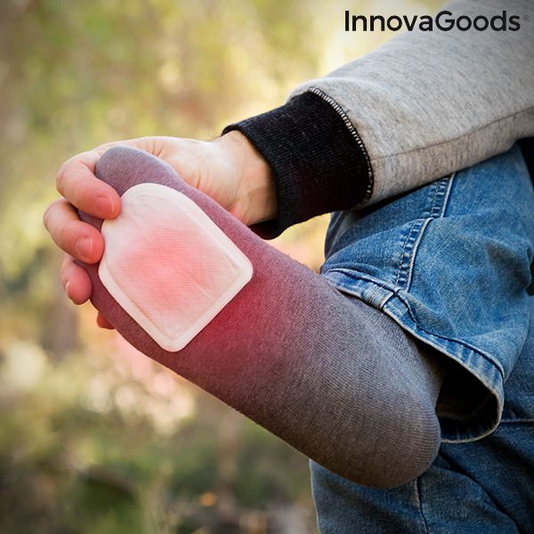 Hřejivé náplasti pro zahřívání nohou Heatic Toe InnovaGoods (10 Kusy)