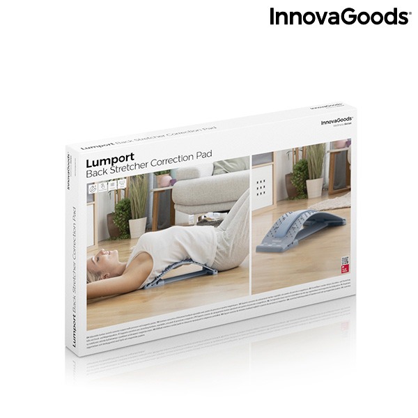 Podpůrný bederní korektor na protahování pomocí tlaku a magnetických bodů Lumport InnovaGoods