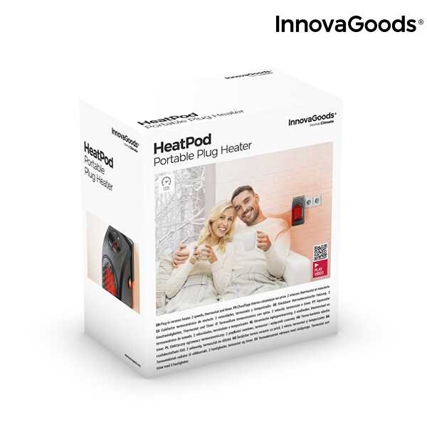Keramický ohřívač do zásuvky Heatpod InnovaGoods 400W