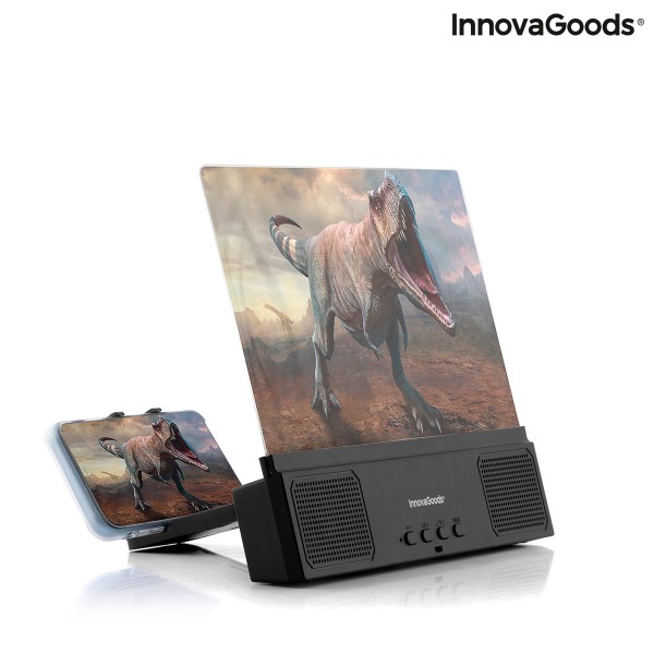 Zvětšovač obrazovky s reproduktorem pro mobilní telefony Mobimax InnovaGoods