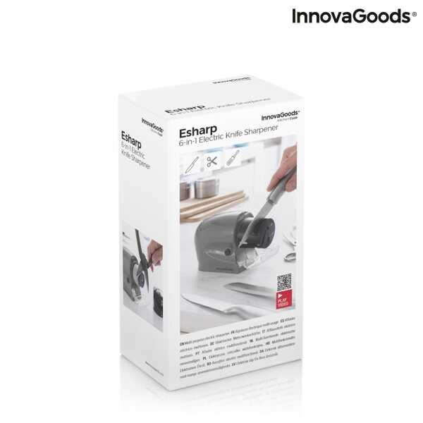 Víceúčelový elektrický brousek 6 v 1 Esharp InnovaGoods